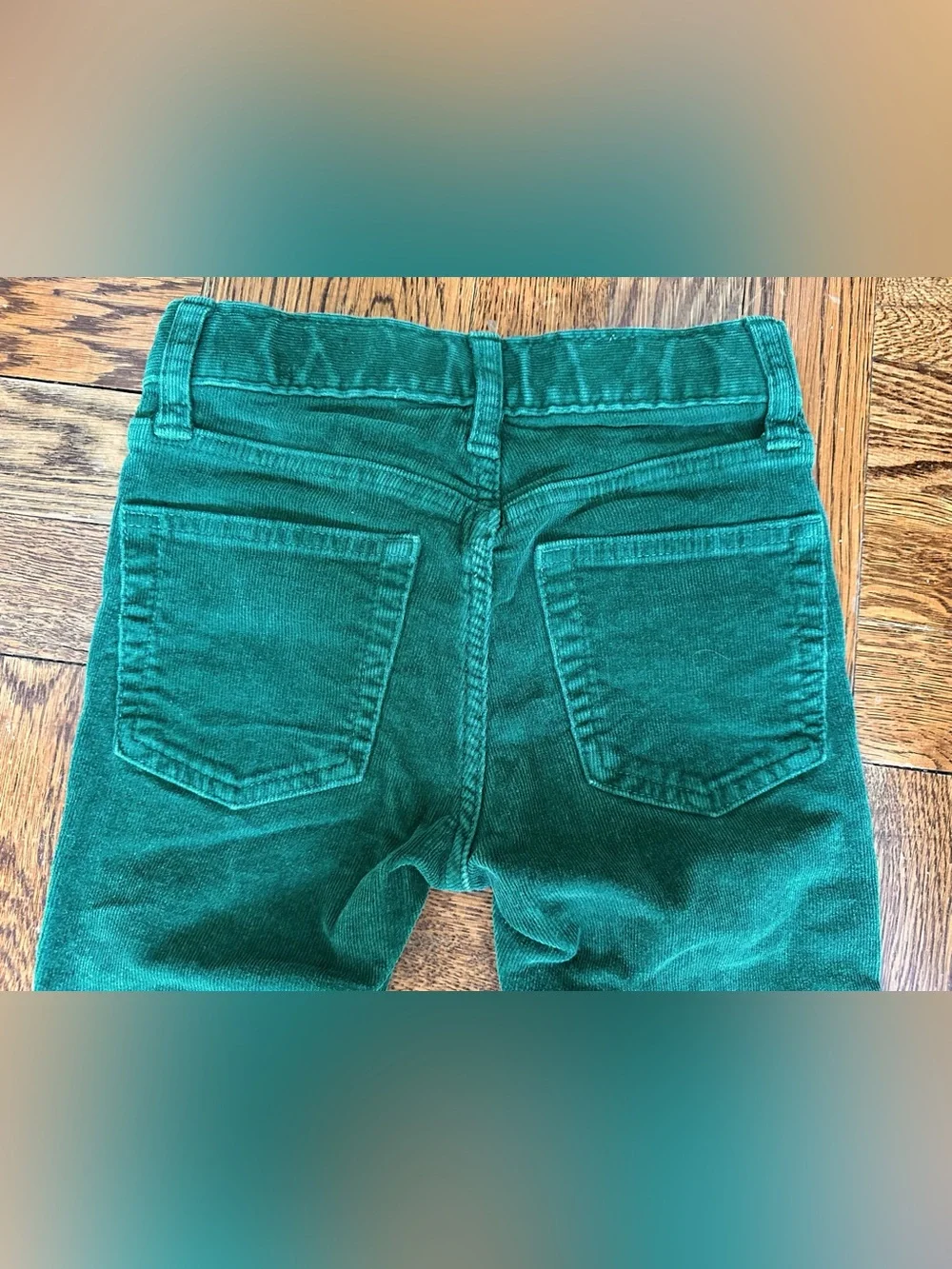 Crewcuts Boys Emerald Green Corduroy Pants 4T